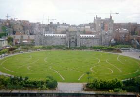 Дублинский замок. Вид на Каретный двор